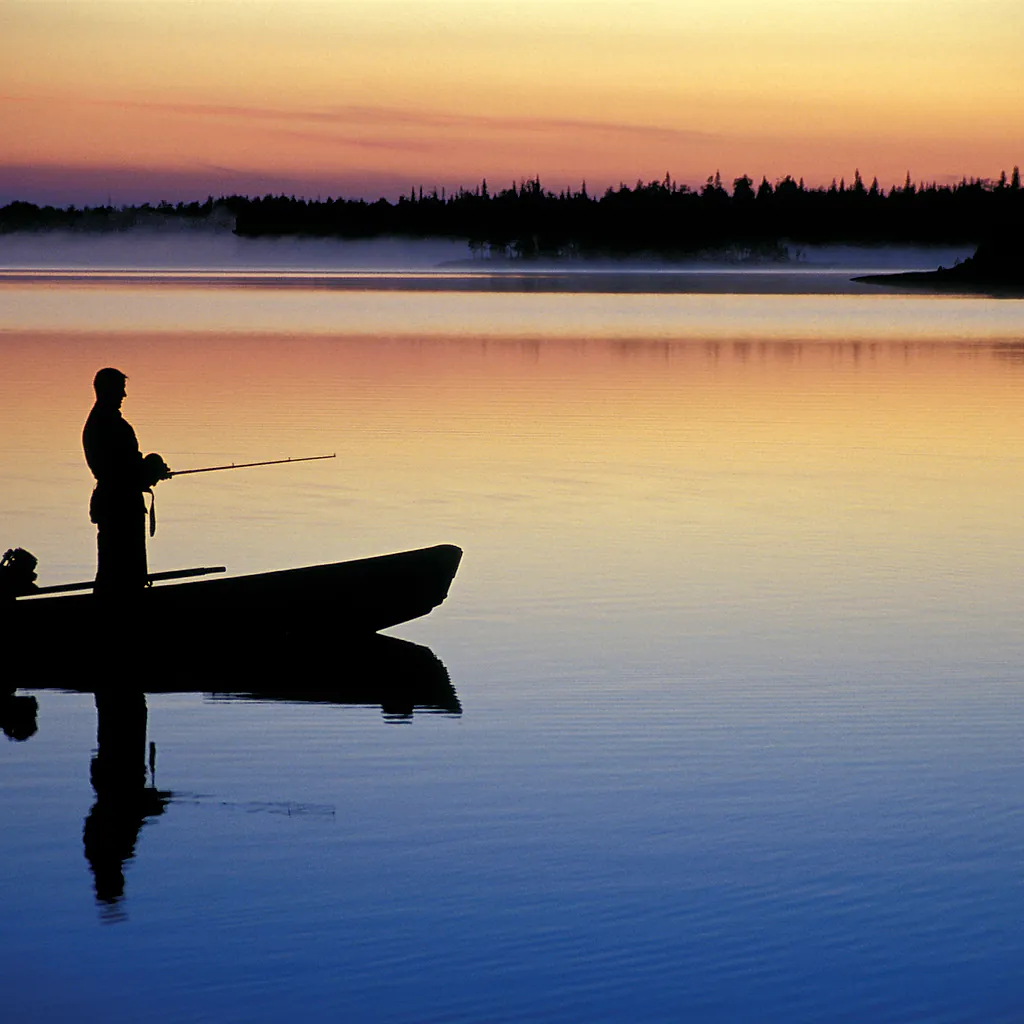 Fishing in Boat